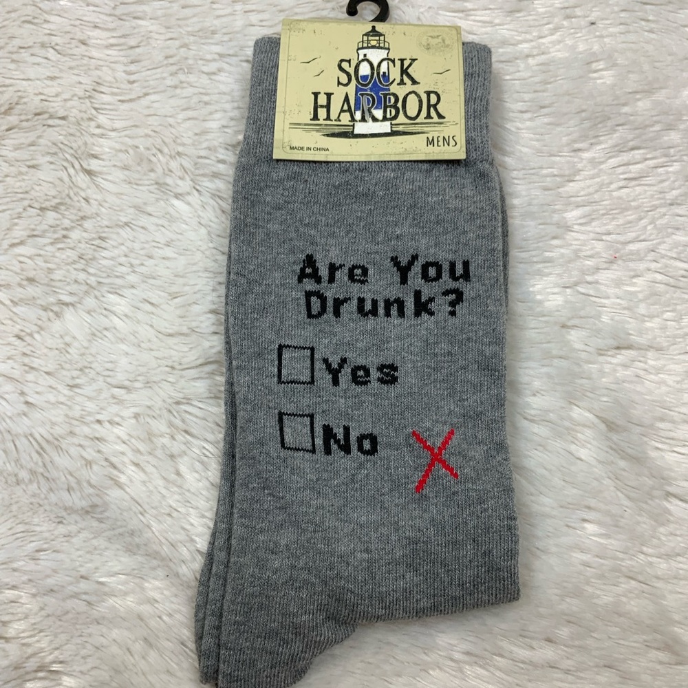 NWT sock harbor are you drunk? - Picture 2 of 4